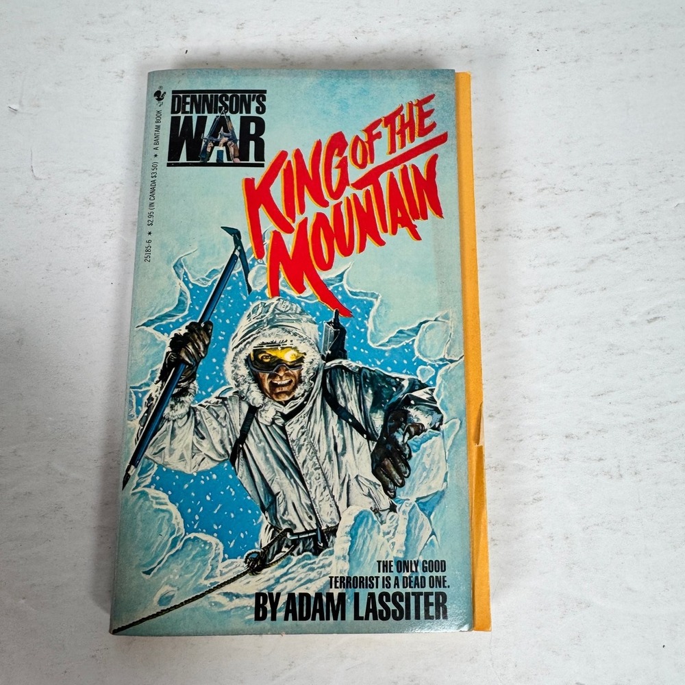 King of the Mountain Adam Lassiter‎ 1985 1st Printing Dennison's War Bantam